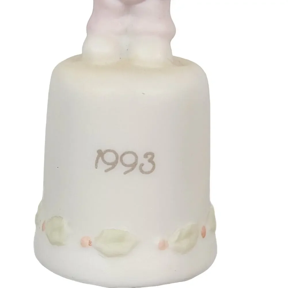 Precious Moments Bell Figurine 1993 Gingerbread Child PMI Indonesia Small 2